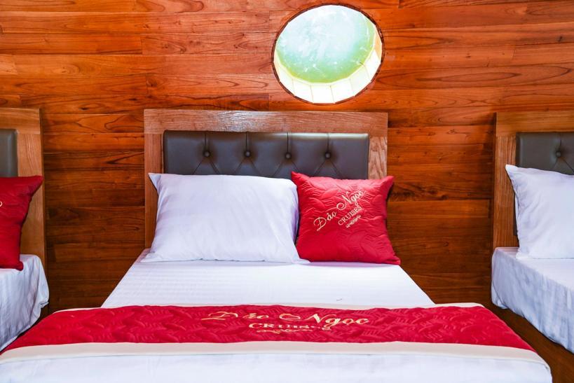 Cat Ba Bay Cruises Hotel Dong Khe Sau Kültér fotó