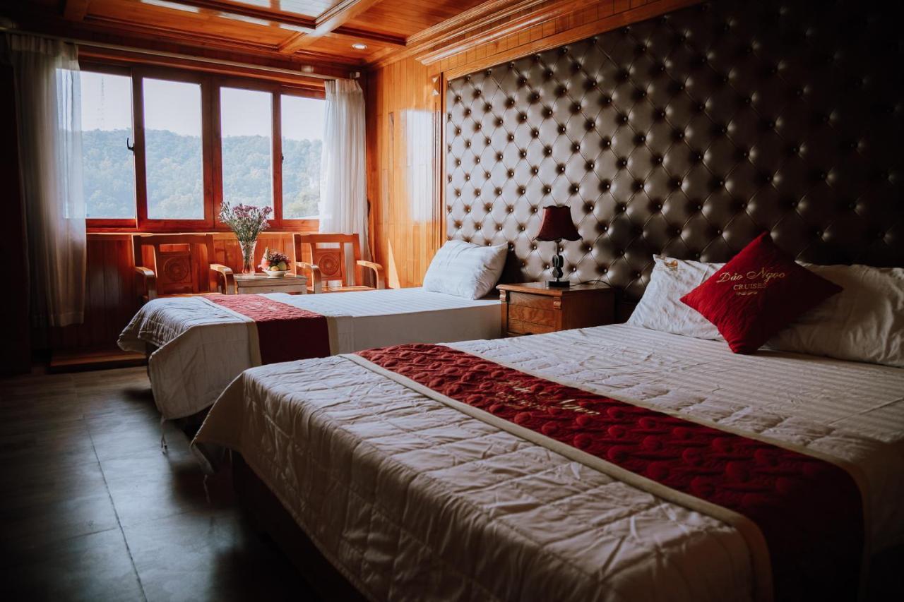 Cat Ba Bay Cruises Hotel Dong Khe Sau Kültér fotó